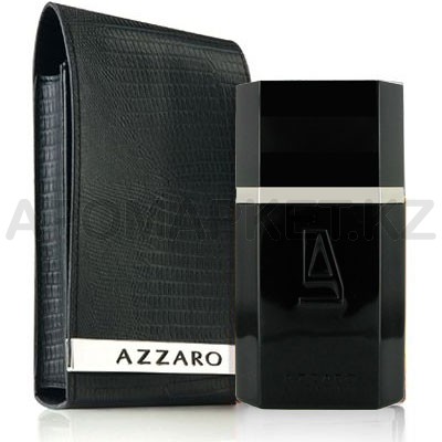 Azzaro Silver Black Leather Collector Edition